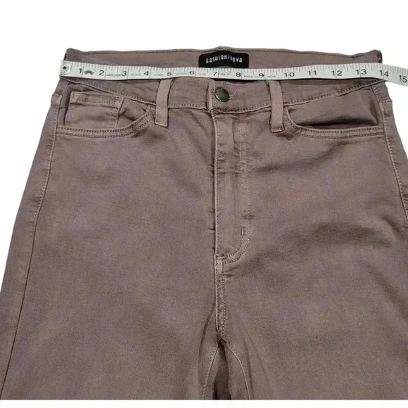 Fashion Nova High Waisted Pink Wash Skinny Jeans Stretchy Sexy Denim Size 9 - Picture 9 of 12